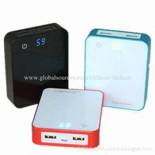 6,000mAh Portable Power Banks Backup Battery 2-USB for Mobile Phones
